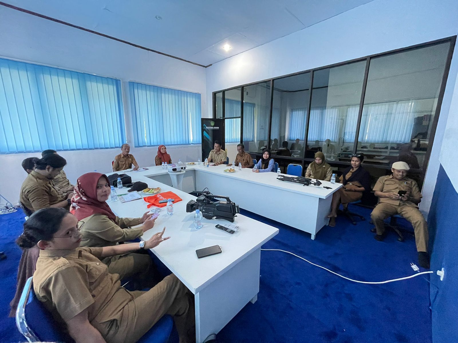 Rapat Evaluasi Disiplin Masuk Dan Keluar Kantor (5/7/2022)